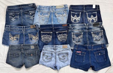 y2k mini shorts (166)