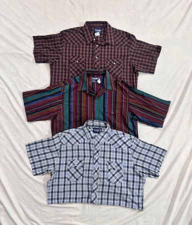 Wrangler Snap Button Shirts (176)