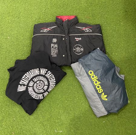 Premium Branded Jackets including Nike, Adidas and others