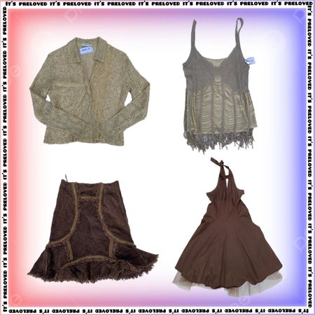 Cappuccino Coded Fits - tops, dresses and skirts (SS-2328)