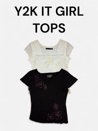 Y2K IT GIRL TOPS