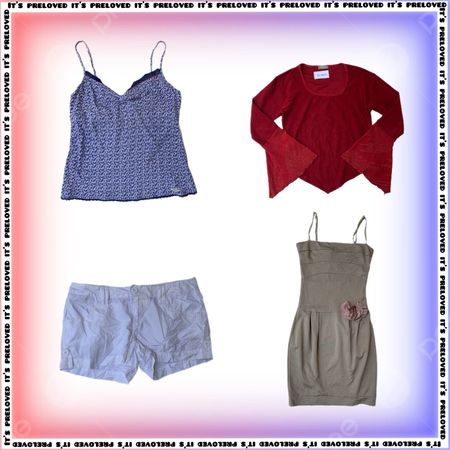 Y2k First Date Bundle - tops, dresses and skirts (SS-2324)