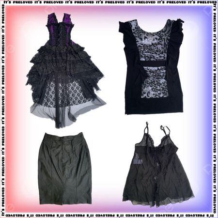 Goth Night Owl Edit - tops, dresses, skirts (SS-2318)