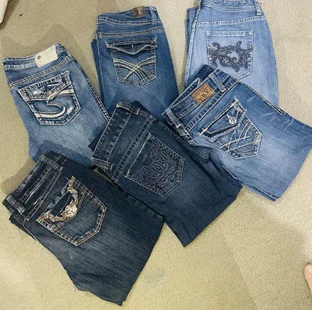 Custom handpick Y2K ladies jeans