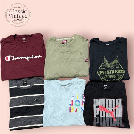 Mix branded T-shirts