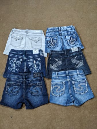 Y2K Shorts 12 PCs with unique embroidery