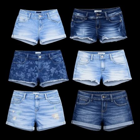 Y2k Micro Mini Shorts VCH 077