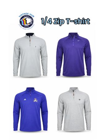 Mix Brand 1/4 Zip T-Shirt