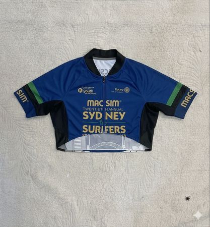 Upcycle Cycling Crop Jersey  (DV -04)