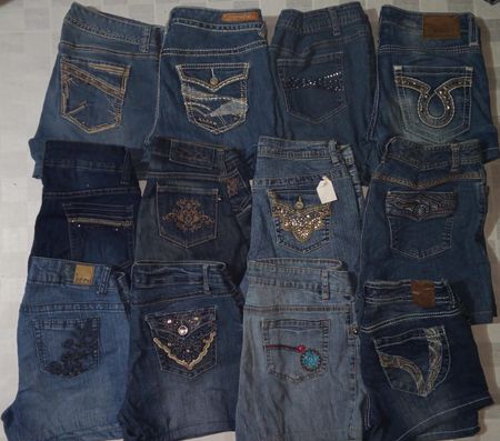ARIZONA AND OTHER MIX BRANDS MINI SHORTS (ID 1217)