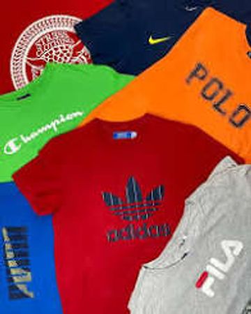 Mix branded t-shirts
