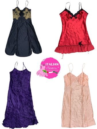 Italian dream glam slip set