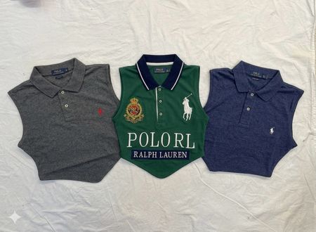 Upcycle Ralph Lauren Polo Top (DV -04)