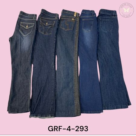 Modern Y2K Low Waist Jeans – Casual Streetwear Denim (GRF-4-293)