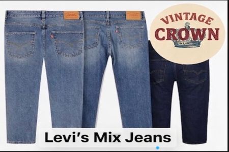 Levi’s mix jeans