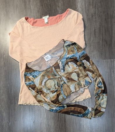 5303 - Y2K Stil Blusen