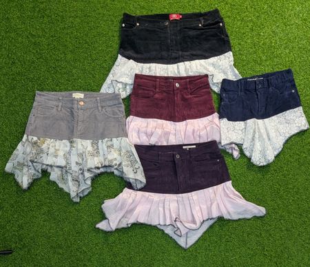5305 - Jupes mini upcyclées.