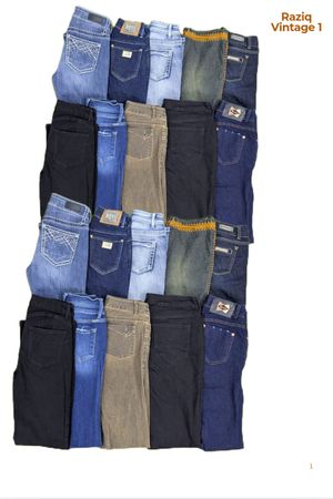 💥 RV3174 Women Bootcut Jeans