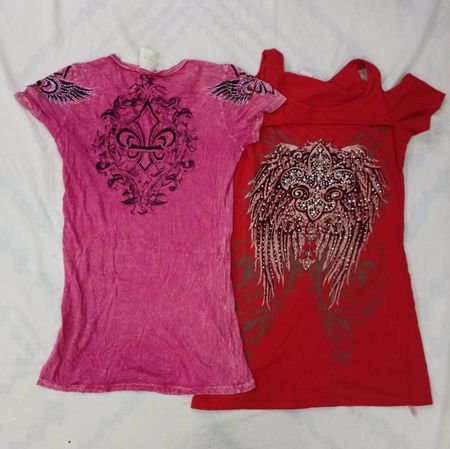 CR7834 Y2K Baby Tees