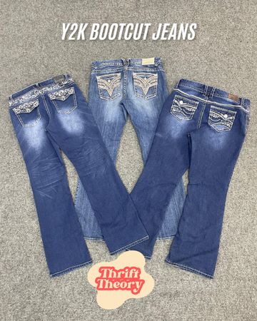 Y2K Bootcut Jeans- (24/04)