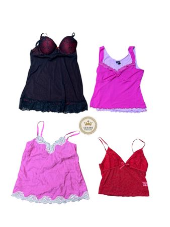 Y2K Red pink Tops 10 pcs At 804