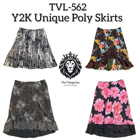 Y2K Unique Poly Skirts (TVL-562)