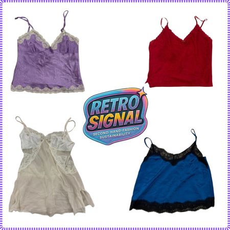 Y2K Lace Trim Camisoles (RS-320)