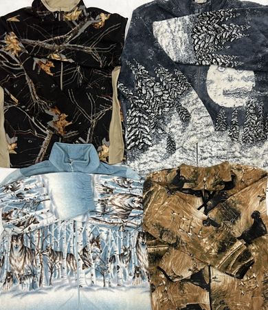 Animal Print Fleece Jackets