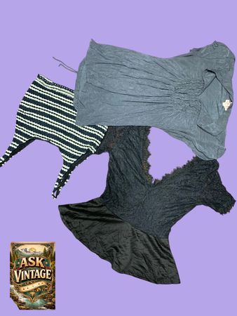 Y2K tops and camisol