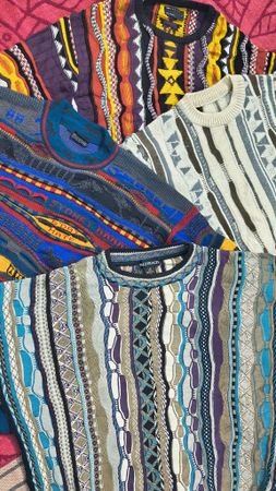 Coogi-Style Sweaters