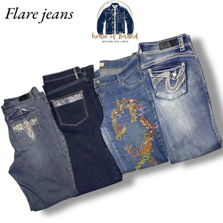Flared jeans