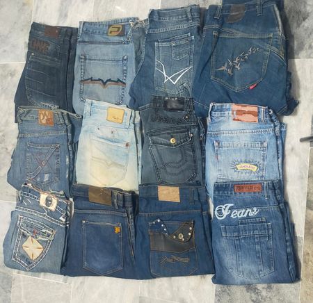 PEPE JEANS AND OTHER MIX BRNAS JEANS. (MD 1489)