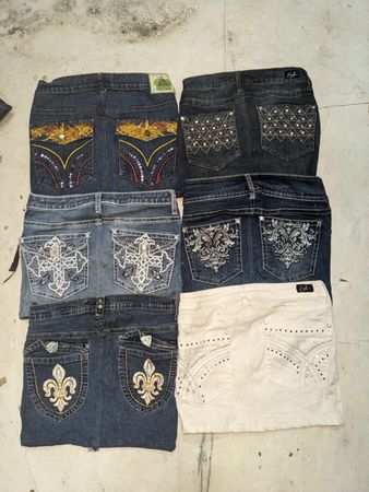 Denim Skirts