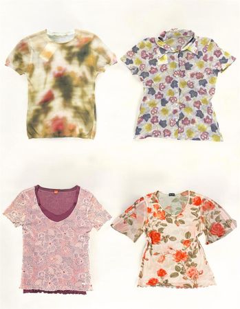 Y2k Fairycore Mesh Tops collection