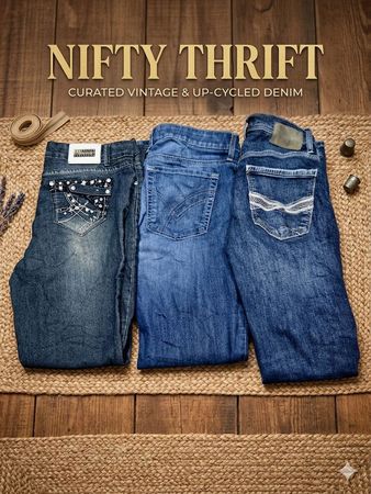 Y2K Embellished Bootcut/Flare Jean