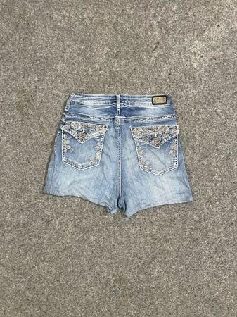 Upcycle y2k Embroidery Shorts