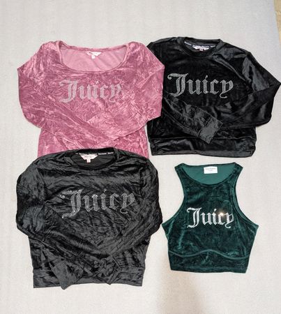 Juicy couture velvet top's