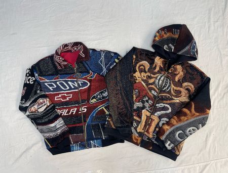 Upcycle Tapestry  Mix Jacket (DV -04)