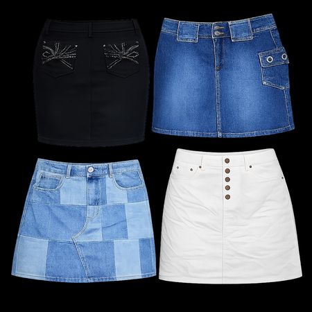 Woman's mixed skirts VCH 081