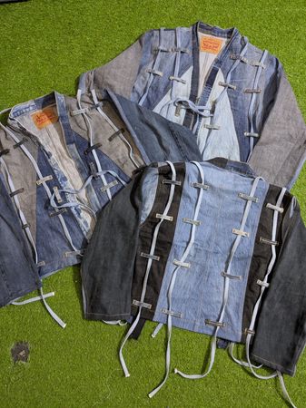 Upcycle Levi's y2k jacket