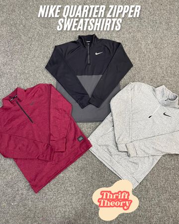 Nike Quarter Zipper Sweatshirts - (25/04)