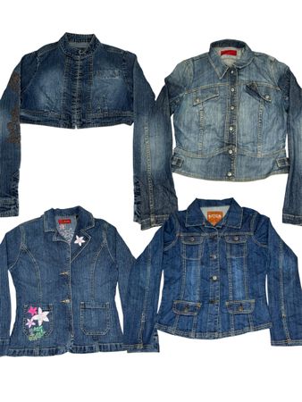 Y2K Denim jacket | V-T435
