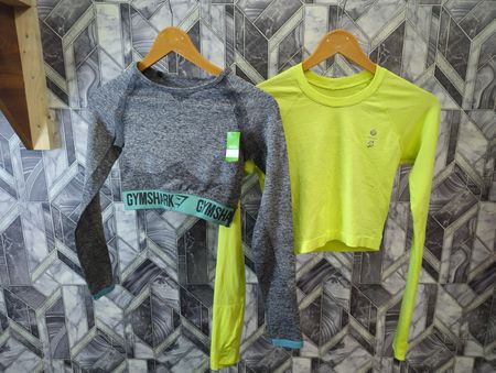 AV-1551 Gymshark & Lululemon Crop tops