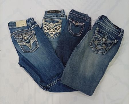 CR7873 Y2K Flare Jeans