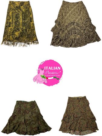 y2k grunge core poli skirts