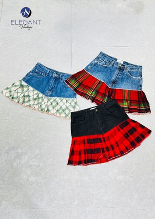 UPCYCLED Denim Skirts - EVR0482