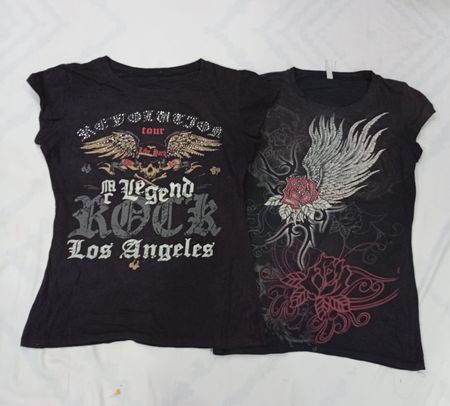 CR7888 Y2K Baby Tees