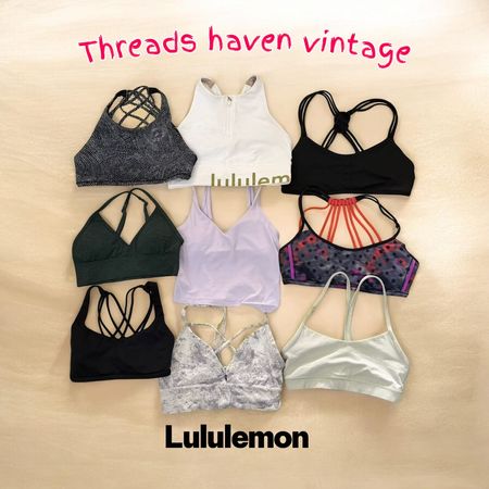 TH#0008 Y2K Vintage Lululemon Sports Bra – Premium Yoga & Activewear Essential