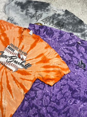 Tie dye t-shirts