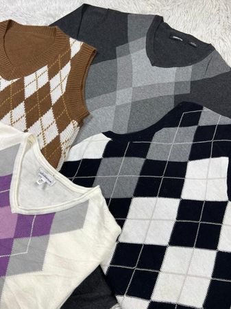 Diamond sweaters